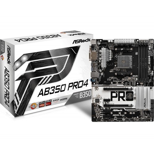 Материнская плата asrock ab350 pro4 подключение